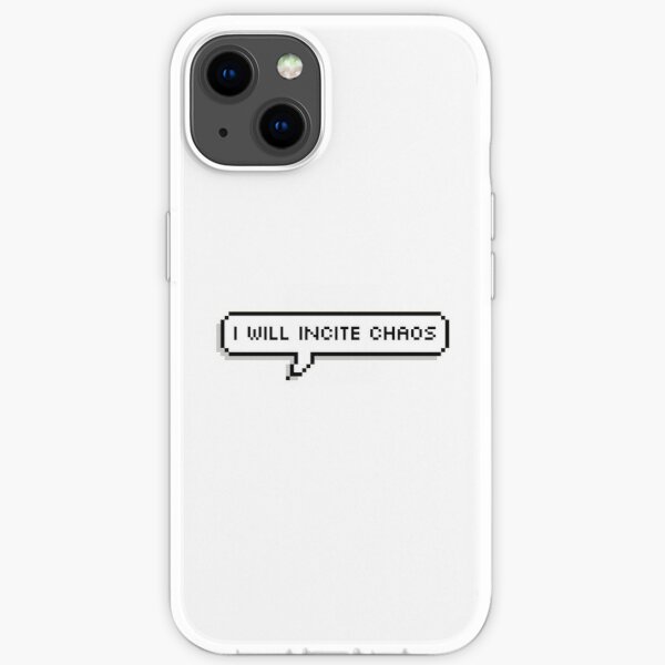 I WILL INCITE CHAOS - Corpse Husband iPhone Soft Case RB2112 product Offical Corpse Husband Merch