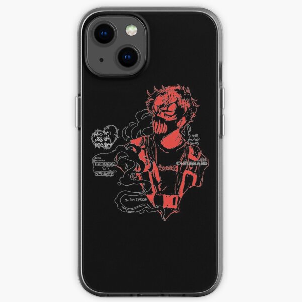 Corpse Husband Design - I will incite chaos  iPhone Soft Case RB2112 product Offical Corpse Husband Merch