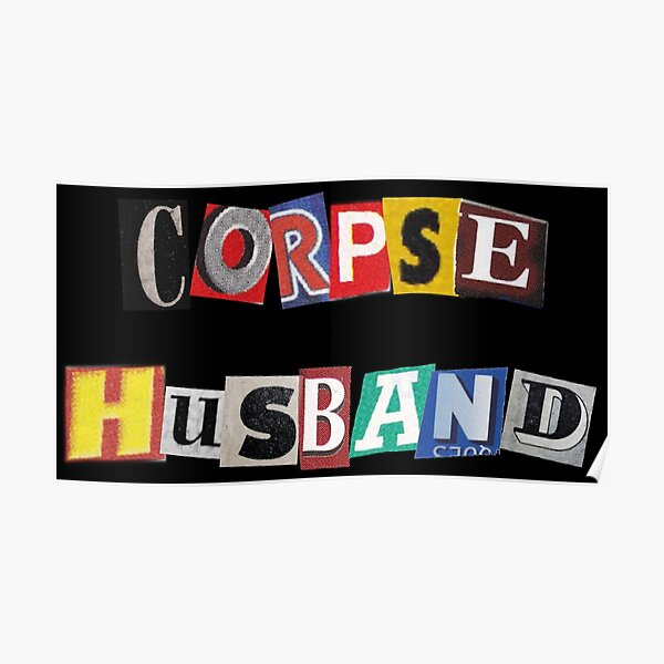 corpse husband Poster RB2112 product Offical Corpse Husband Merch