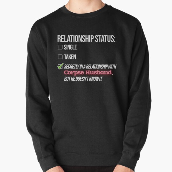 Relationship with Corpse Husband Pullover Sweatshirt RB2112 product Offical Corpse Husband Merch