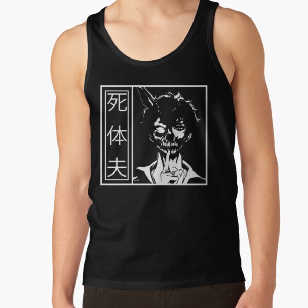Corpse Husband Japanese Text Light | Corpse Husband Design Tank Top RB2112 product Offical Corpse Husband Merch