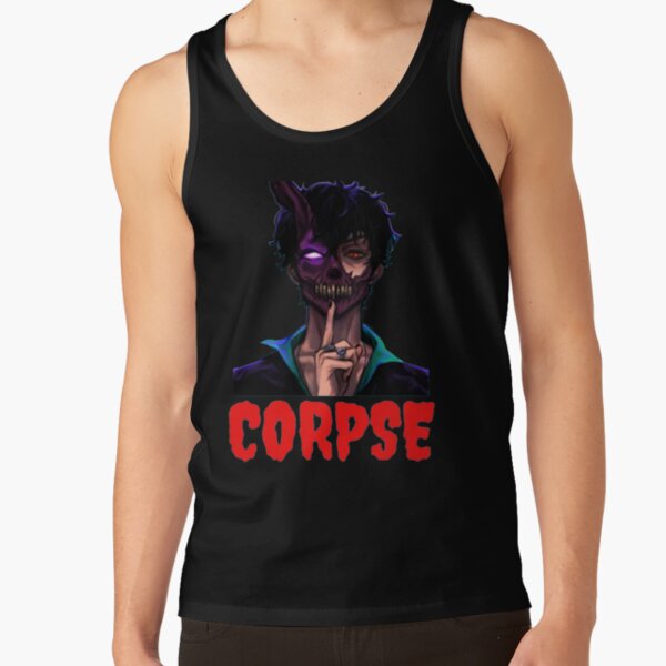 Corpse Husband corpse Red Face Tank Top RB2112 product Offical Corpse Husband Merch