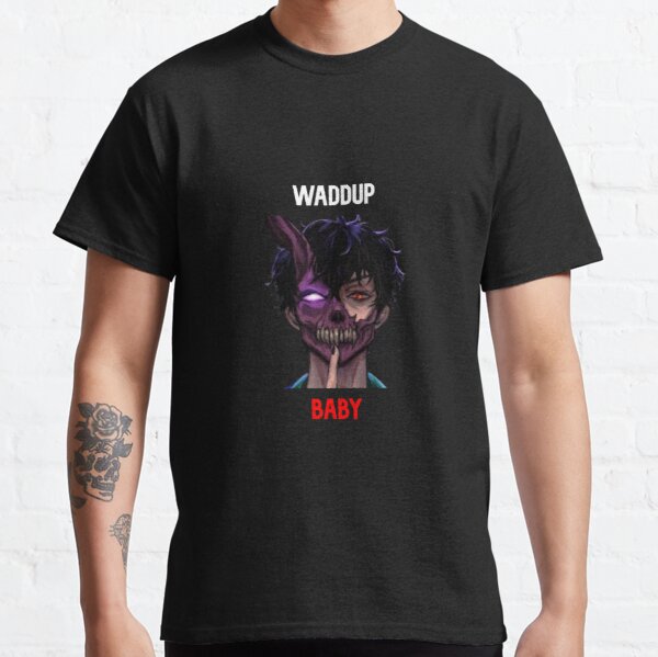 Corpse Husband Waddup Baby Classic T-Shirt RB2112 product Offical Corpse Husband Merch