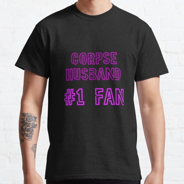 Corpse Husband # 1 fan Classic T-Shirt RB2112 product Offical Corpse Husband Merch