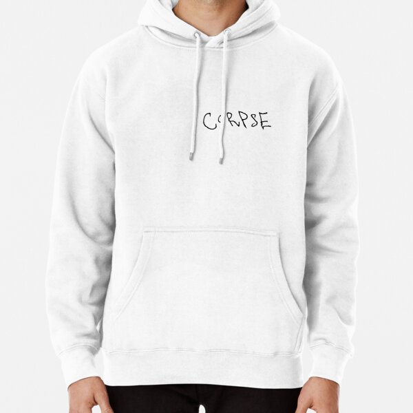 Corpse Husband Logo Name Merch (stickers and more) black edition Pullover Hoodie RB2112 product Offical Corpse Husband Merch
