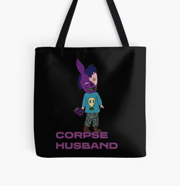 Corpse Husband Comic All Over Print Tote Bag RB2112 product Offical Corpse Husband Merch
