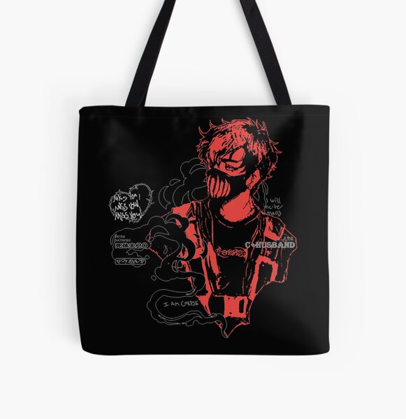Corpse Husband Design | I will incite chaos All Over Print Tote Bag RB2112 product Offical Corpse Husband Merch