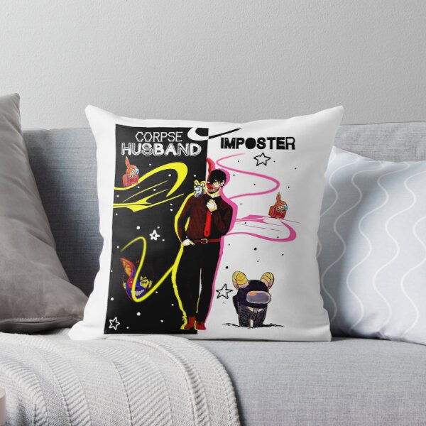 CORPSE Husband , CORPSE 2021 Throw Pillow RB2112 product Offical Corpse Husband Merch