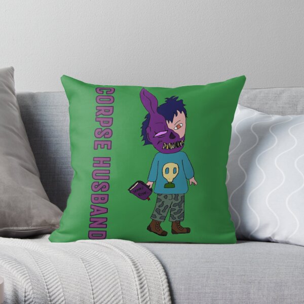 Corpse Husband Comic 2020 Throw Pillow RB2112 product Offical Corpse Husband Merch
