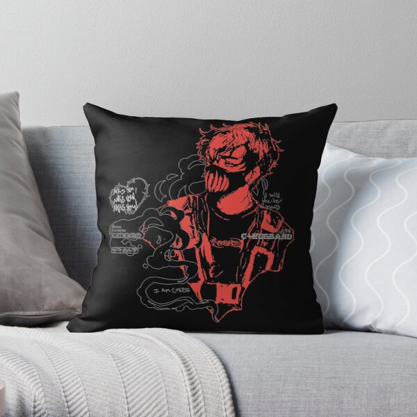 Corpse Husband Design | I will incite chaos Throw Pillow RB2112 product Offical Corpse Husband Merch
