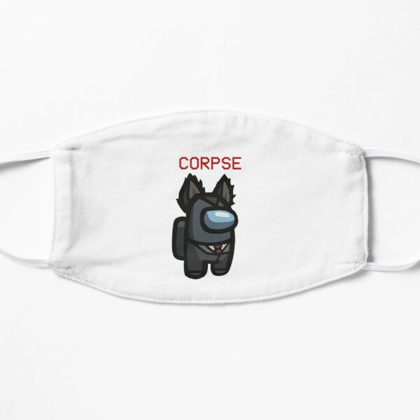 Cat Ear Corpse Husband Flat Mask RB2112 product Offical Corpse Husband Merch