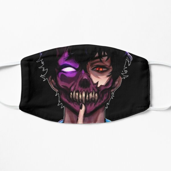 Corpse Husband Shhh Flat Mask RB2112 product Offical Corpse Husband Merch