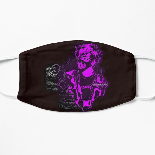 corpse husband gaming Flat Mask RB2112 product Offical Corpse Husband Merch